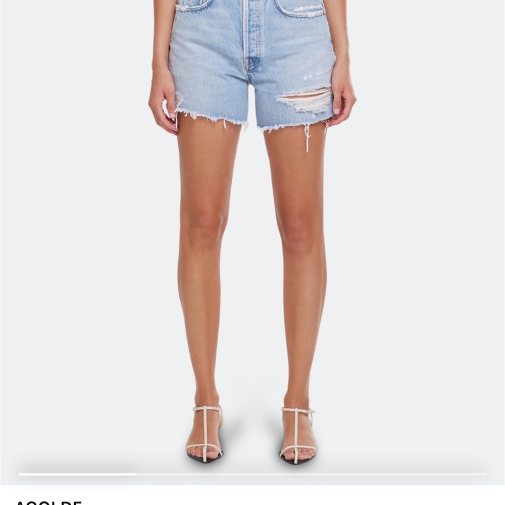 NWOT AGOLDE RILEY HIGH RISE SHORT